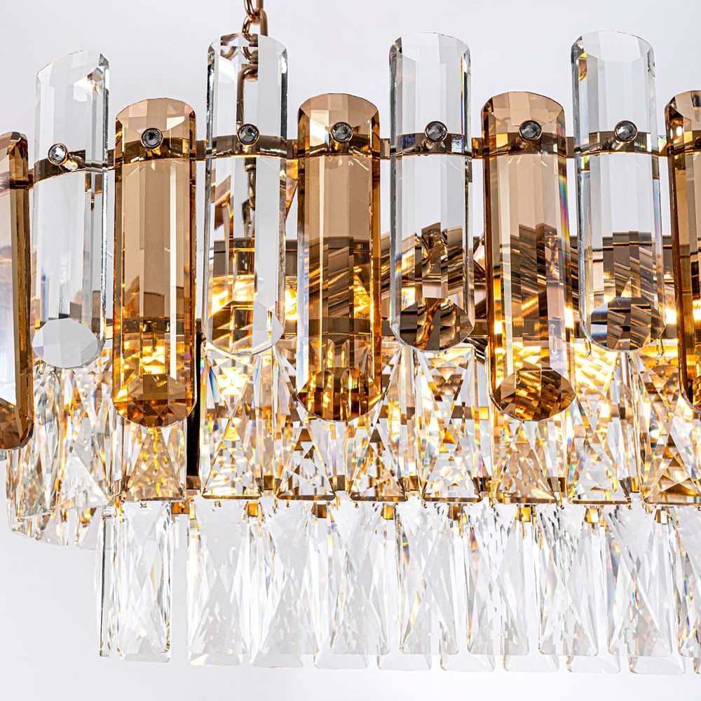 Подвесная люстра Modelux ML.9006.1200 GD-BR