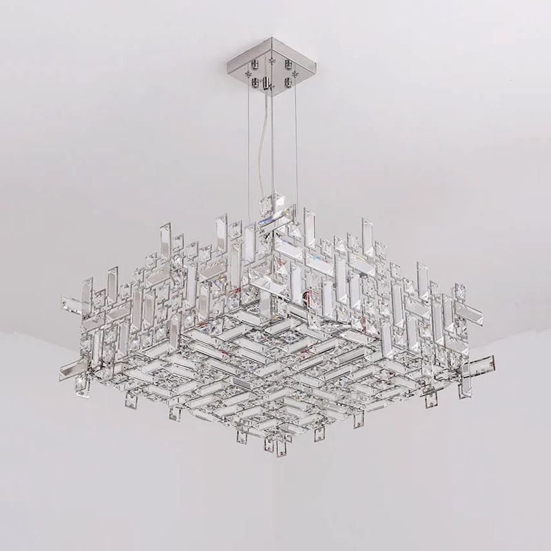 Подвесная люстра Delight Collection P7838-W50 chrome