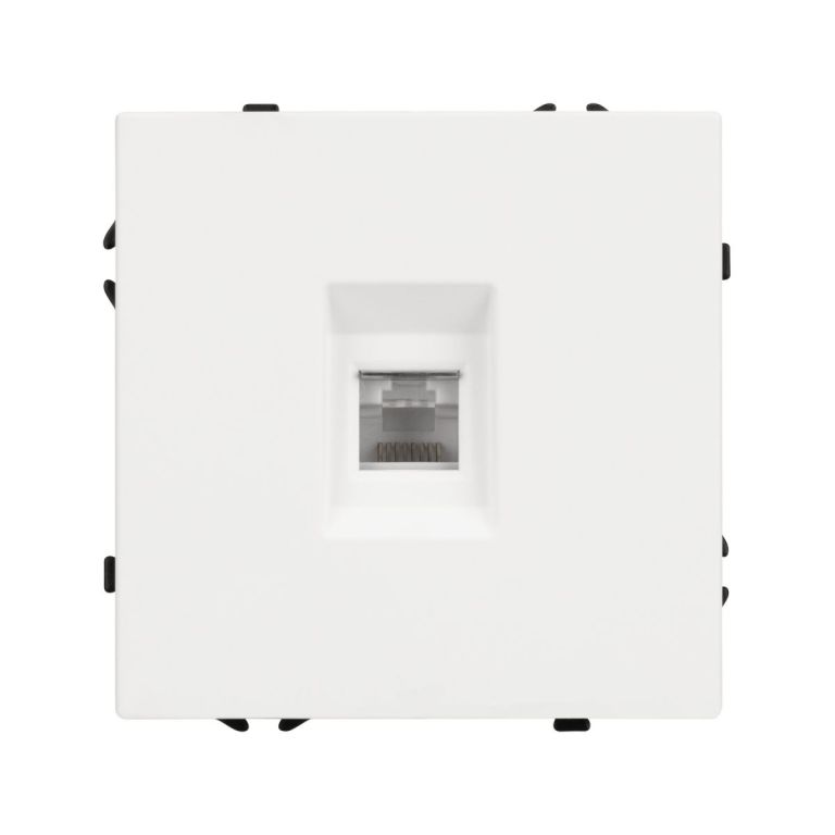 Механизм компьютерной розетки Arlight SCT-NOBE-MPC1-SFPL-WH (RJ-45, CAT6) 054304