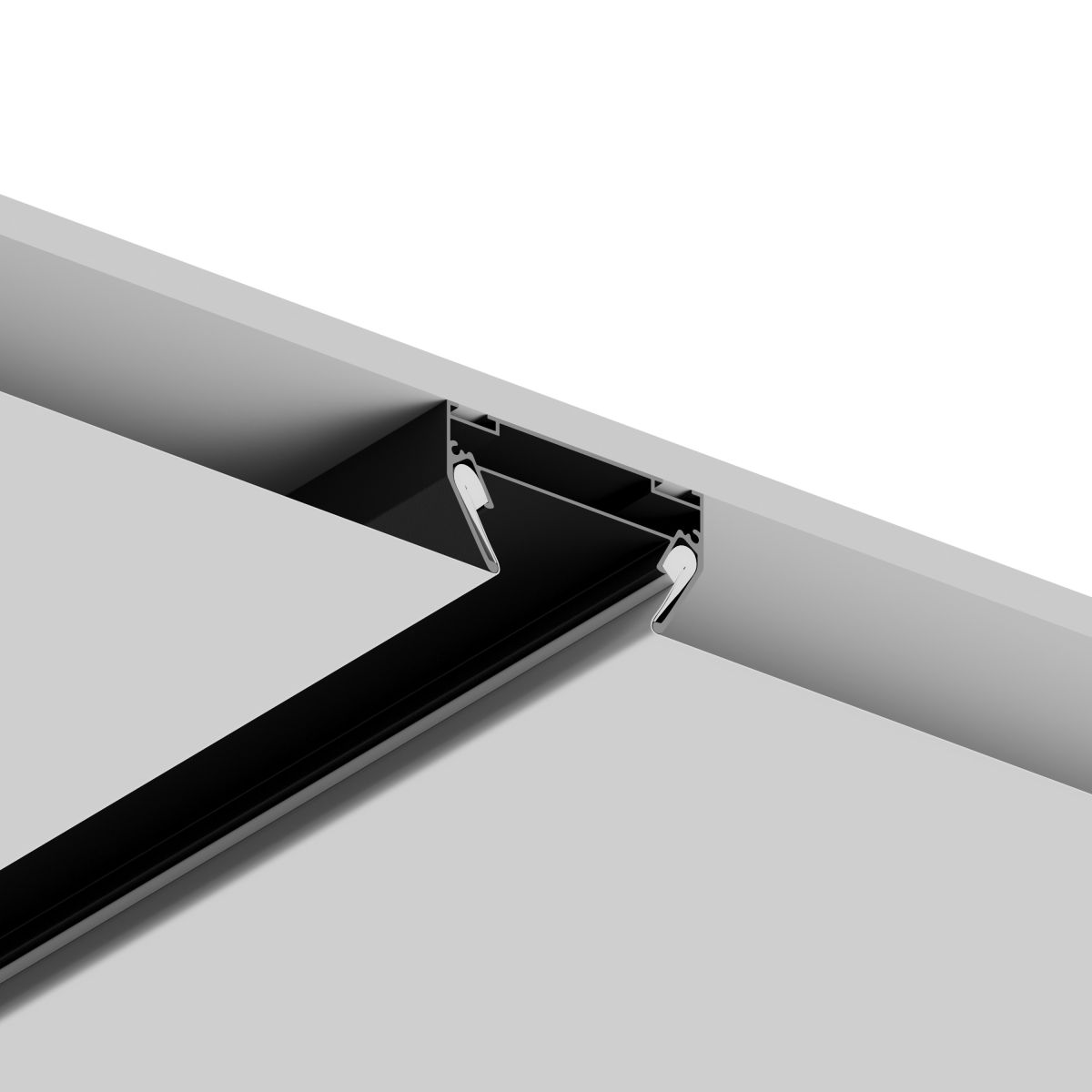 Закладной профиль под шинопровод для натяжного потолка Hesby Lighting Skylite HSBL_0192