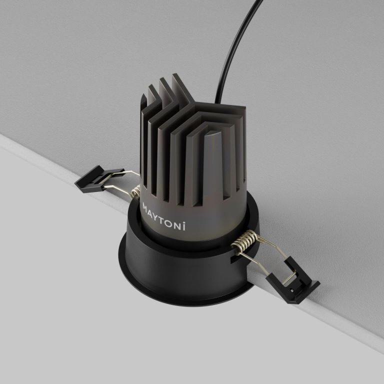 Встраиваемый светильник Maytoni Technical Dip DL117-15W-3K-B