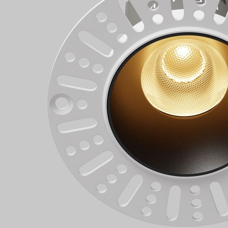 Встраиваемый светильник Maytoni Technical Dip DL124-10W-2.7K-TRS-B