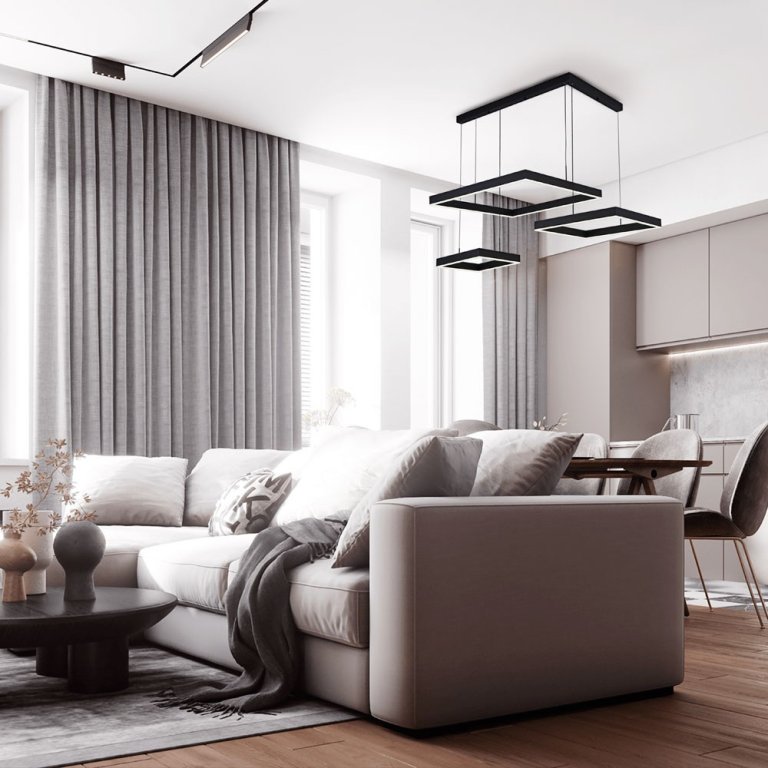 Подвесная люстра LED4U L91070-800-600-400