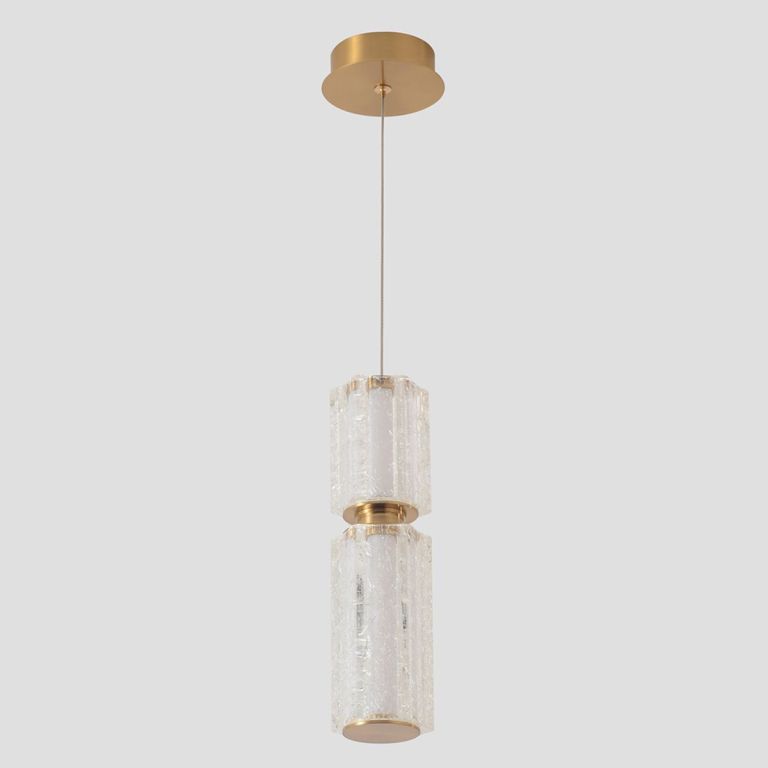 Подвесной светильник Crystal Lux ANTIQUE SP23W LED BRASS