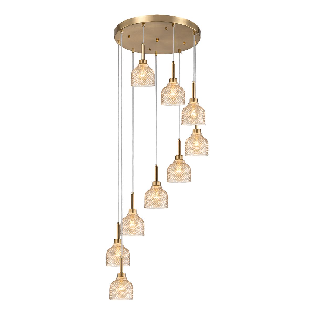 Каскадная люстра Indigo Caramella V000433 Каскадная люстра Indigo Caramella V000433