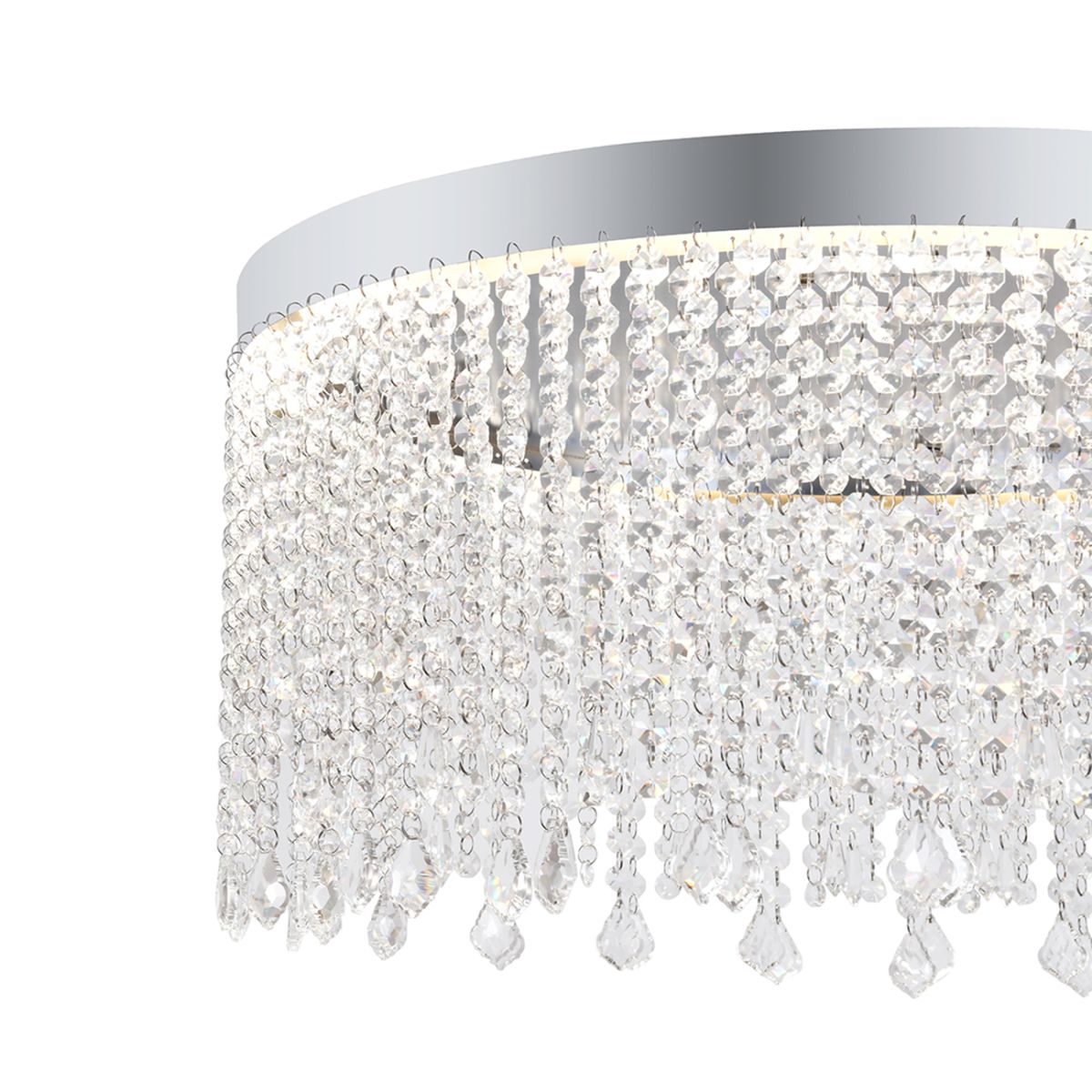 Потолочная люстра Indigo Diluvio 12055/1P Chrome V000192L