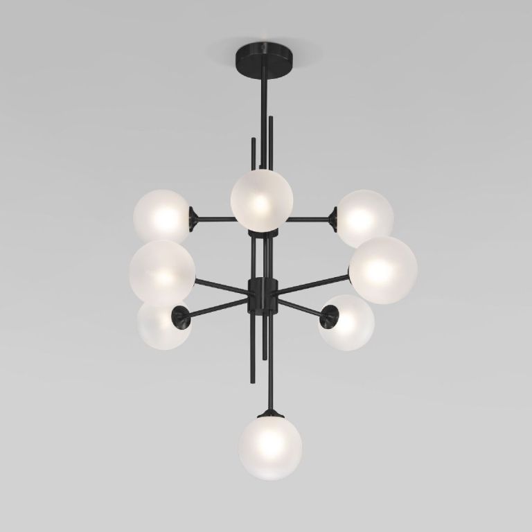 Люстра на штанге Eurosvet Volver 50383 черный a066795 Люстра на штанге Eurosvet Volver 50383 черный a066795