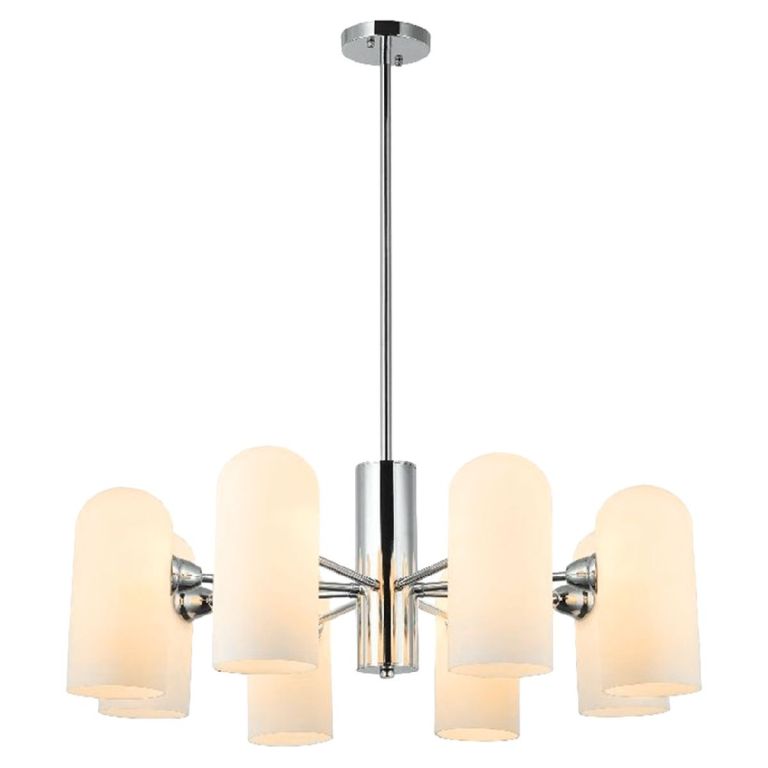 Люстра на штанге IMEX MD.8860-8-P-CH Люстра на штанге IMEX MD.8860-8-P-CH