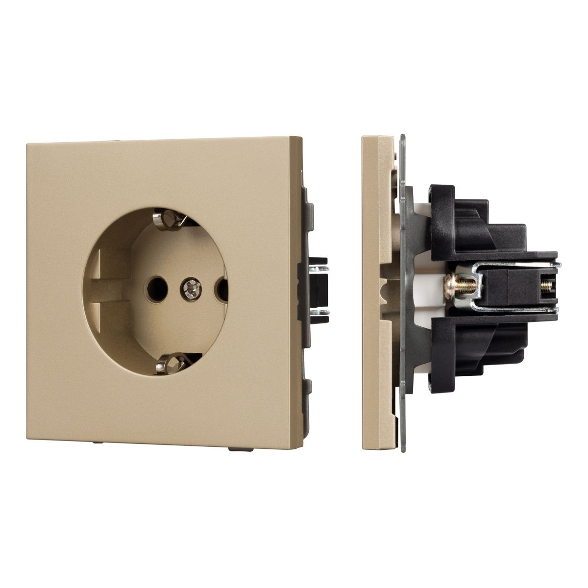 Механизм электрической розетки Arlight SCT-NOBE-MEU1-SFPL-GD (230V, 16A) 054278 Механизм электрической розетки Arlight SCT-NOBE-MEU1-SFPL-GD (230V, 16A) 054278