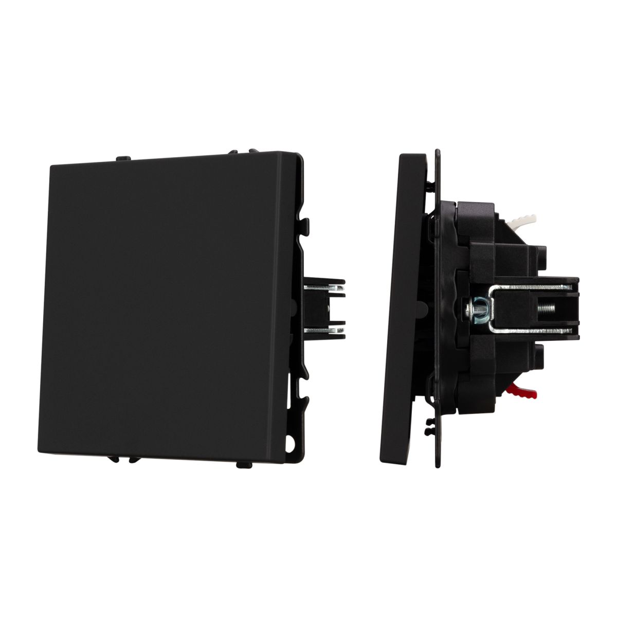 Механизм выключателя одноклавишный непроходной Arlight SWT-NOBE-MK01-SFPL-BK (230V, 10A) 054243