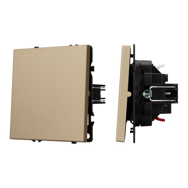 Механизм выключателя одноклавишный проходной Arlight SWT-NOBE-MKP1-SFPL-GD (230V, 10A) 054247 Механизм выключателя одноклавишный проходной Arlight SWT-NOBE-MKP1-SFPL-GD (230V, 10A) 054247