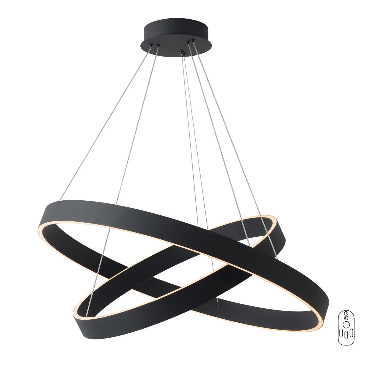 Подвесная люстра Crystal Lux TRON SP123W LED BLACK Подвесная люстра Crystal Lux TRON SP123W LED BLACK