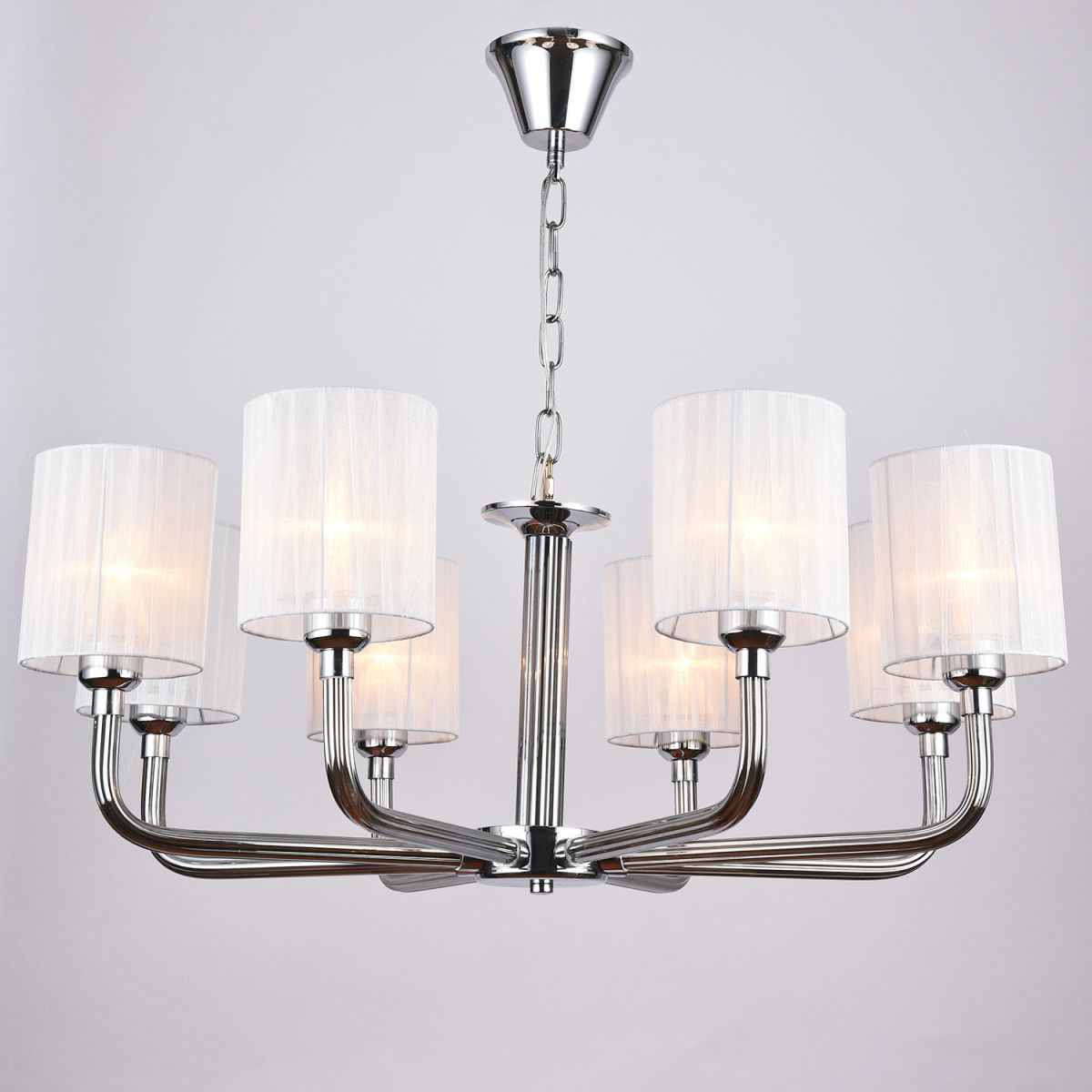 Подвесная люстра Illumico IL1256-8PPA-29 CR Romei