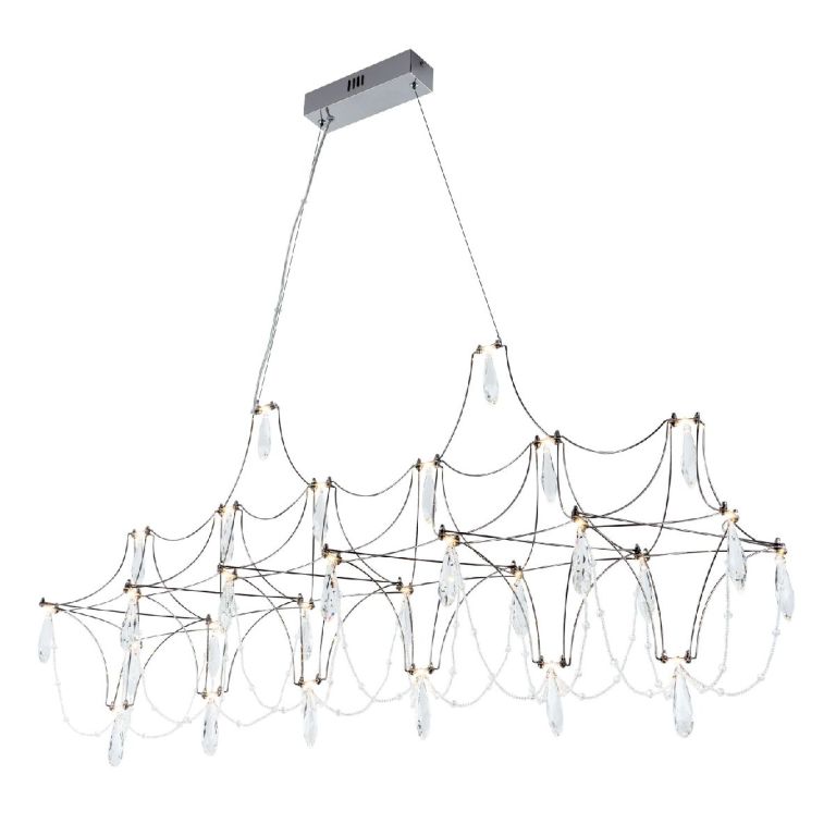 Подвесная люстра Modelux ML.5603.1200P СН Подвесная люстра Modelux ML.5603.1200P СН