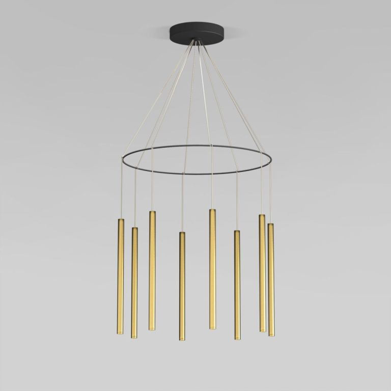 Подвесной светильник Eurosvet Pianto 301101 LED латунь a071444 Подвесной светильник Eurosvet Pianto 301101 LED латунь a071444