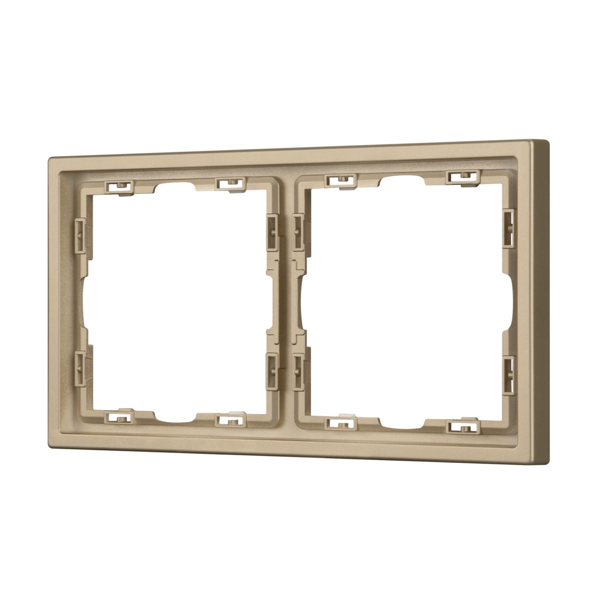 Рамка пластиковая Arlight FRM-NOBE-SFPL-2-GD 054217