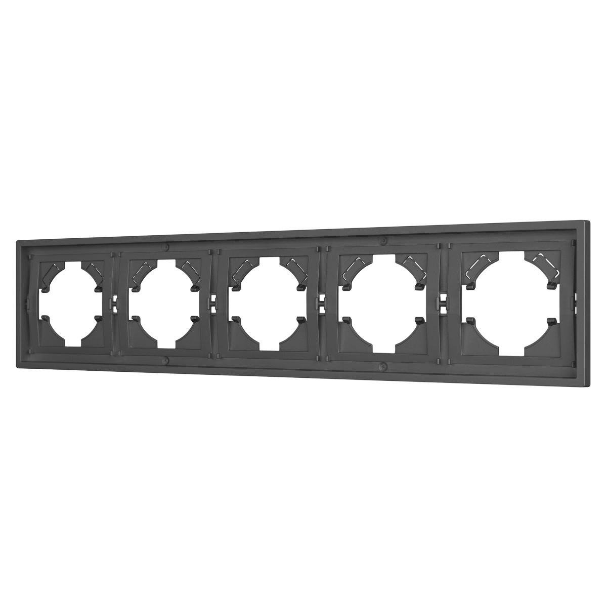 Рамка пластиковая на 5 постов Arlight FRM-TENDO-SFPL-5-GR 054659