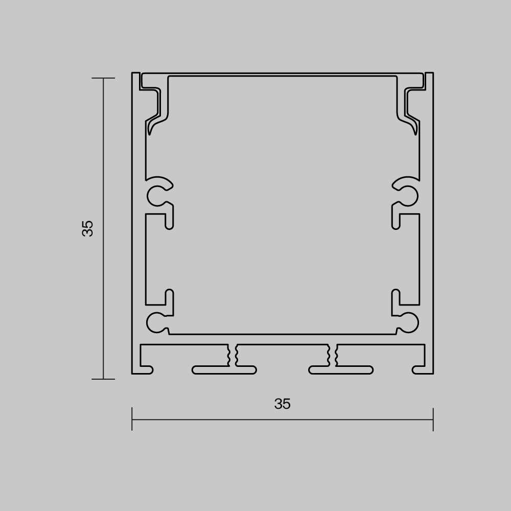Профиль накладной-подвесной Maytoni Led Strip 633005