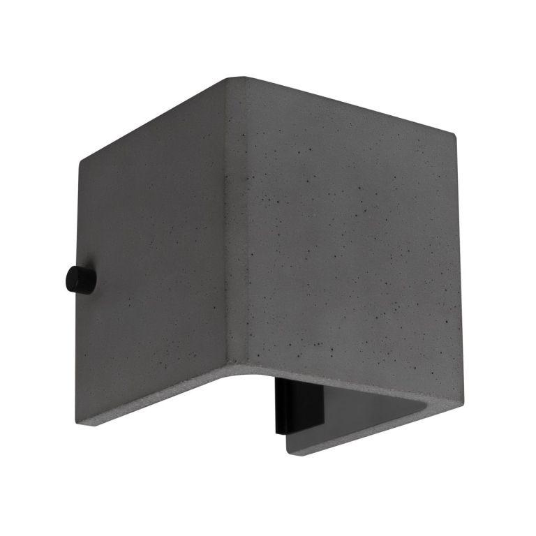 Уличный настенный светильник Arlight LGD-PERAN-WALL-S120x120-6W Warm3000 (BK, 0-80 deg, 230V) (IP65 Бетон) 051748
