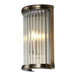 Настенный светильник Delight Collection Crystal bar KM0767W-1 brass
