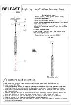 Подвесной светильник Belfast Grosvenor 167-1 CR MT