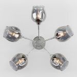 Люстра на штанге Eurosvet 30164/5 хром