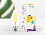Филаментная cветодиодная лампа Ambrella Light Filament C37L E14 6W 3000K 202214