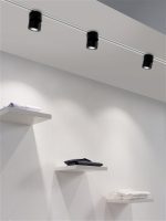 Накладной спот Elvan NLS-6615-8W-WW-BLK