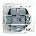 Розетка 1-местная с/з с защитной шторкой Stekker Эрна PST16-9112-03 49156