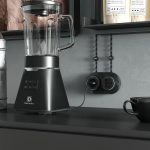 Розетка с заземлением Werkel Vintage черный матовый/хром W5871051 4690389174704