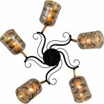 Люстра на штанге Reluce 11313-0.3-05 BK+FGD