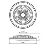 Люстра-вентилятор Mantra Gamer 7862