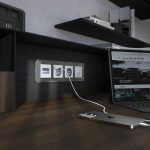 Рамка из стекла на 4 поста Werkel Elite графит 4690389180804 W0042440