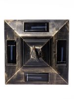 Подвесной светильник на солнечных батареях (10227) Uniel USL-S-180/PT220 Bronze lantern