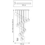 Каскадная люстра Lightstar Caramello 796289