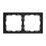 Рамка пластиковая Arlight FRM-NOBE-SFPL-2-BK 054216