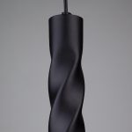 Подвесной светодиодный светильник Eurosvet Scroll 50136/1 LED черный