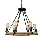 Подвесная люстра LOFT IT Rope filament Loft1861/6