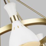 Люстра на штанге Feiss Joan FE-JOAN5-MW