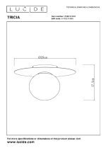 Потолочный светильник Lucide Tricia 79187/01/02