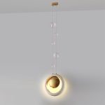 Подвесной светильник Odeon Light Hightech Saturn 5443/1