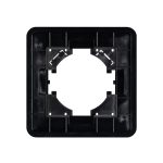 Рамка стеклянная на 1 пост Arlight FRM-OMALI-SFGS-1-BK 049676