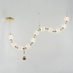 Подвесная люстра DeLight Collection Elliot Diamante MD20001012-11A gold