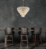 Подвесная люстра iLamp Rockfeller P2549-18 Nickel