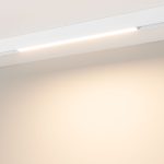 Трековый магнитный светильник Arlight MAG-ORIENT-FLAT-L465-16W Warm3000 (WH, 100 deg, 48V, DALI) 035843(1)