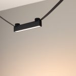 Трековый светильник Arlight ART-INBELT-FLAT-L413-16W Day4000-MIX (BK, 90 deg, 48V, DALI) 051244