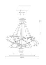 Подвесная люстра Velante 431-103-06