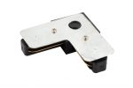 Коннектор L-образный Denkirs DK Track Black TR1102-BK