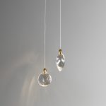 Подвесной светильник Delight Collection Colvin MT9176-2H titanium gold