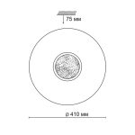 Настенно-потолочный светодиодный светильник Sonex Lazana 2074/DL